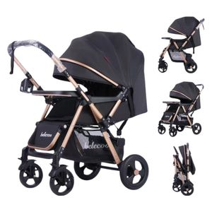 Belecoo 511-black - Baby Stroller - Black