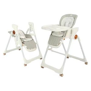 كرسي طعام الأطفال الهزاز الكهربائي من كيديلو - kd018 - رمادي