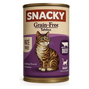  Snacky Beef in Pate Cat Food - 400g 