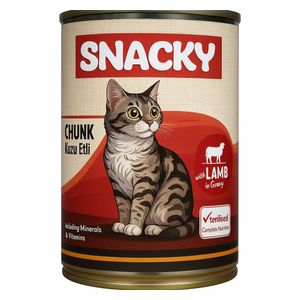  Snacky Lamb in Gravy Cat Food - 400g 