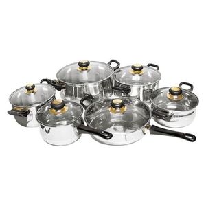 GSW Cookware Set - 12 piece - Silver
