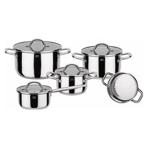 GSW Cookware Set - 9 piece - Silver