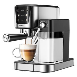  صانعة القهوة سوكاني - 1 لتر- SK-04027 - سلفر 