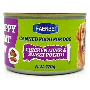  Faenbei Canned Dog Food Chicken Liver & Sweet Potato - 170g 