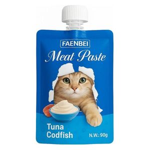  Faenbei Meat Paste Cat Treat Tuna & Cod - 90g 