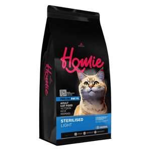  هومي طعام القطط المعقمة لايت بالسلمون - 1.5 كغم 
