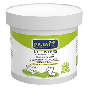 دكتور إيزي مناديل للعين للحيوانات الاليفة - 120 قطعة
