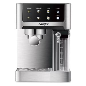 Sonifer Espresso Coffee Maker - 1350W - Silver