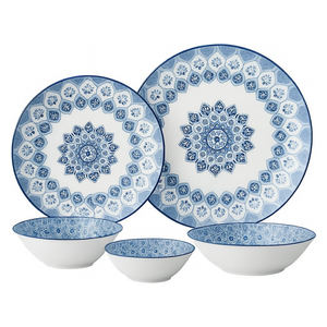 Almanar Dinnerware Set - 30 Pieces - Blue