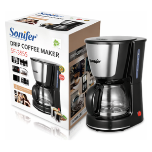  Sonifer SF-3555 - Drip Coffee Maker - 550W - Black 