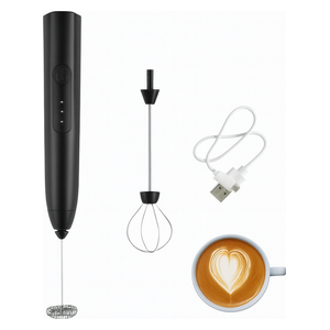  خافق حليب كهربائي - اسود 