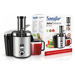  Sonifer SF-5516 - Electric Fruit Juicer - 1.5L - Nickel Copper 