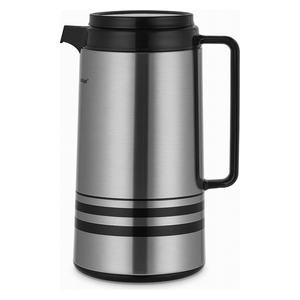  ترمس حفظ حرارة وبرودة ستانلس - 1 لتر - سلفر 