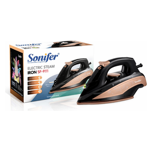  Sonifer SF-9111 - Steam Iron - 2400W - Black and Gold 