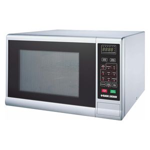  مايكرويف مع شواية بلاك اند ديكر- 30 لتر- 1000 واط - MZ3000PG-B5 - سلفر 