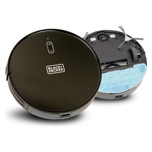 Black & Decker BRVA425B00-B5 - Robotic Vacuum Cleaner & Mop - 500 ml - Black