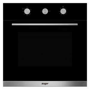  Zogor BGZ60B - Gas Oven - 65 L - Black 