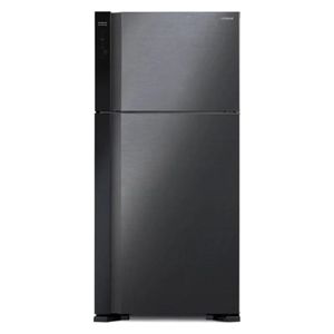  Hitachi R-V765PUQ7-1 BBK - 20ft - Conventional Refrigerator - Black 
