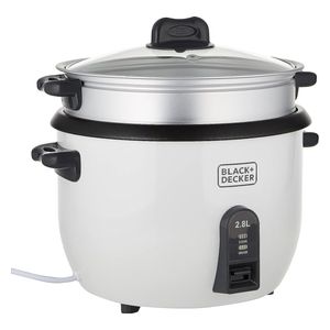  Black & Decker RC2850-B5 - Rice Cooker - 2.8 L - 1100W - White 