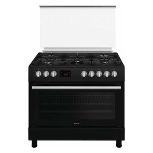 طباخ جورنجي غازي - 5 مشاعل - GGI9C20B - اسود