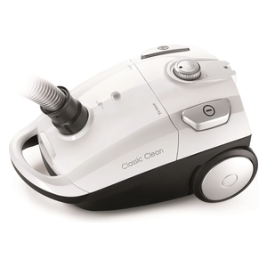  مكنسة كهربائية ذات كيس تريسا - 650 واط - 3.8 لتر- أبيض 