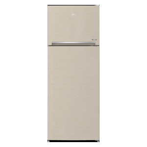 Beko RDNE510M20B - 15 ft - Conventional Refrigerator - Beige