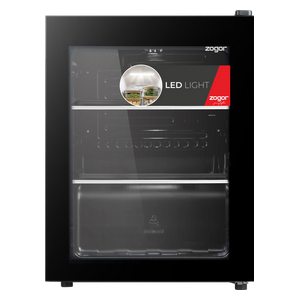  Zogor CZ120 - 1-Door Refrigerator - 5ft - Black 