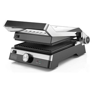  شواية صحية بلاك اند ديكر- 2000 واط - CG2000-B5 - سلفر 