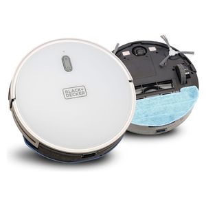 Black & Decker BRVA425B10-B5 - Robotic Vacuum Cleaner & Mop - White