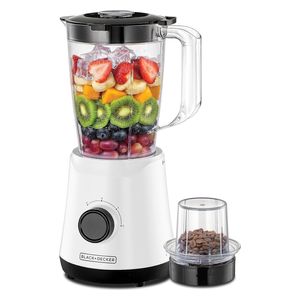  خلاط بلاك اند ديكر- 1.5 لتر- 500 واط - BX520-B5 - أبيض 