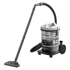  مكنسة هيتاشي كهربائية اسطوانية - 2000 واط - 18 لتر - CV-945F - رمادي 