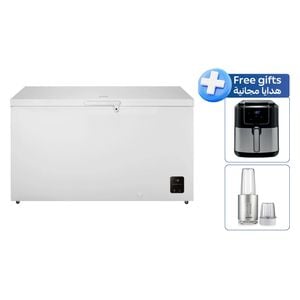  مجمدة افقية جورنجي - 15 قدم - FHC42EAW - أبيض + خلاط جورنجي - 1200 واط - BN1200AL - ابيض + قلاية هوائية جورنجي - 5 لتر - AF1700DB - اسود 