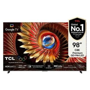  TCL 98-Inch C8K Series - Smart - 4K - Mini LED - 144Hz - 2025 Model 