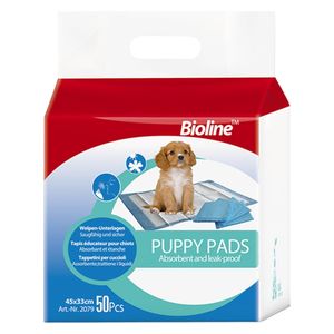  Bioline Puppy Training Pads - 50 Pieces 