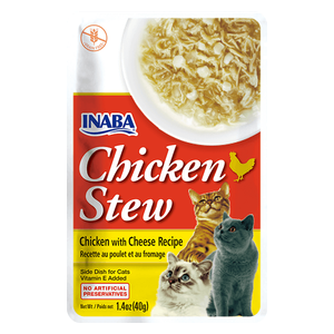  Inaba Chicken Stew with Cheese Cat Food - 40g 