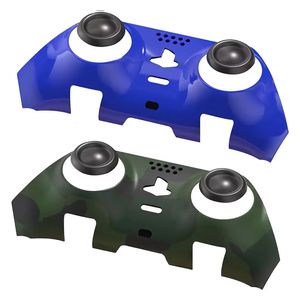  اكسسوارات  زخرفية متقدمة لوحدة التحكم في الحافة بورودو - مصنوعة من بلاستيك عالي الجودة - اخضر عسكري + أزرق 