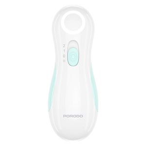  Porodo - Baby Nail Trimmer Set - 360 Gentle Rotation - Ergonomic Design - White 