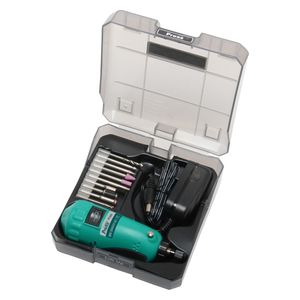 Proskit's - Mini Grinder Set - 230V - Ergonomic Soft Grip - Compact Lightweight Design - Green