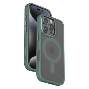  غطاء مغناطيسي موماكس -  لهاتف آيفون 16 برو ماكس - أخضر 