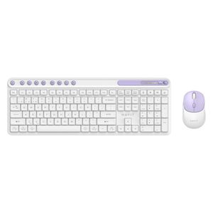 Havit KB271WB - Wireless Keyboard & Mouse - DPI Range  800-1600 - Waterproof design - keystroke noise - Purple