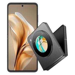  ZTE Nubia Flip 5g - External Display 1.43-inch, OLED - Internal Display 6.9-inch FHD+ foldable, 120 Hz - Qualcomm Snapdragon 7 Gen 1, octa-core - 4310 mAh, 33W Fast Charging 
