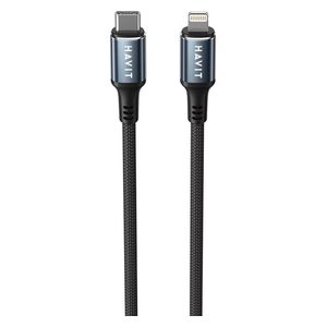  Havit CB6311 - Cable USB-C To Lightning - 30W - 1 m - Blue 