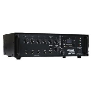 Aswar - Sound Amplifier - 80W - Bluetooth, TF card, FM, USB, Inputs - Black