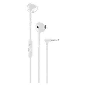 Cellularline 4049 - In Ear Wired Headphone - Built-in microphone - White