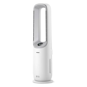  Philips AMF765 - 2-in-1 Air Purifier and Fan - 40W Maximum Power - Cools you down with powerful clean airflow - White 
