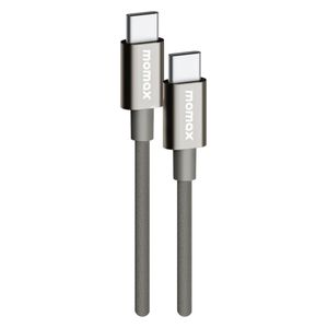  Momax Elite - USB-C To USB-C Cable - 60W - PD fast charging - 1.5 meters - Silver 