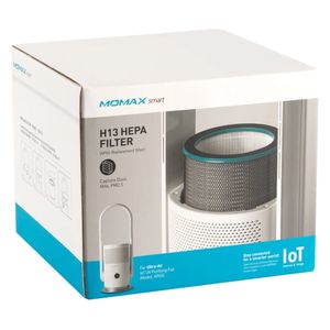  Momax ULTRA-AIR IoT UV Purifying Fan - UV Sterilization - Smart Control - Gray 