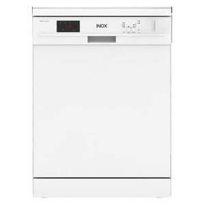 Inox V1407W - Dishwasher - 7 programs with extra functions - LED display - White