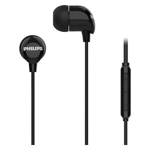  سماعات سلكية داخل الاذن فيليبس - 1024 - 1.2 متر - ميكروفون مدمج - اسود 