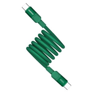  كيبل مغناطيسي موماكس Mag.Link يو اس بي سي إلى يو اس بي سي - طول 1 متر - شحن سريع يصل إلى 100 واط - اخضر 